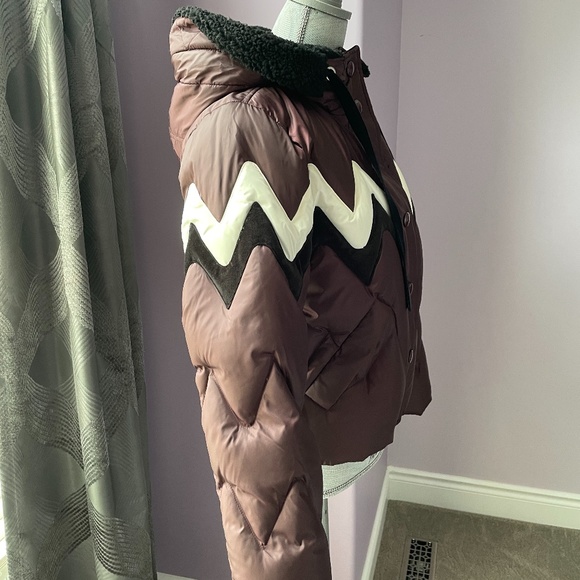 Coach Fair Isle Puffer Jacket - Picture 3 of 14